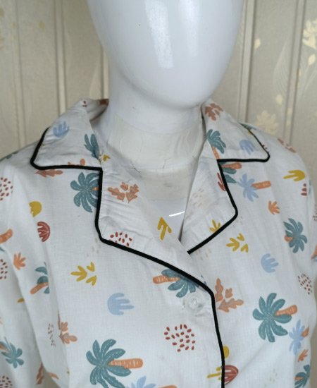 1.1 Zara Ladies Night Suit Palm