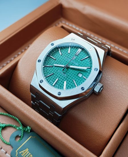 AP Watch Royal Oak Green Watch 15500ST.OO.1220ST.041 - Image 7