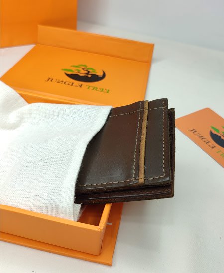 Crazy Horse Vintage Leather wallet V001 - Image 5