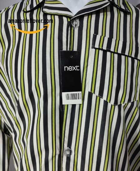 Men's Multi Striped Night Suit