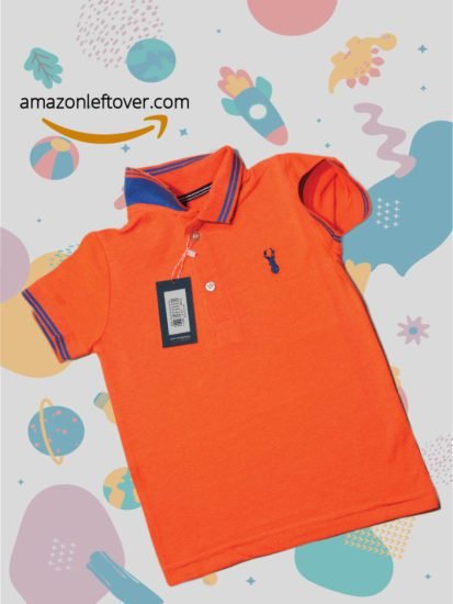 Boys Polo Shirt orange