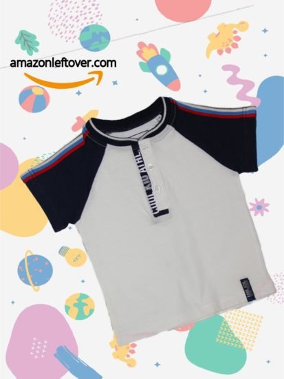 Boys T-shirt Shoulder Strips