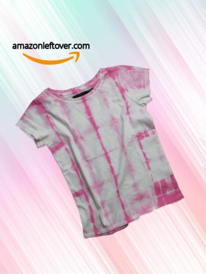 Kids girl T-shirt Pink Dye