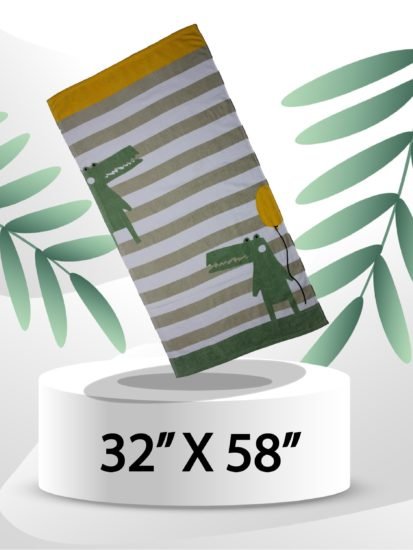 Kids Dragon Cotton Towels