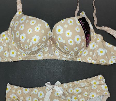 Flora 2PC Bra Skin 38