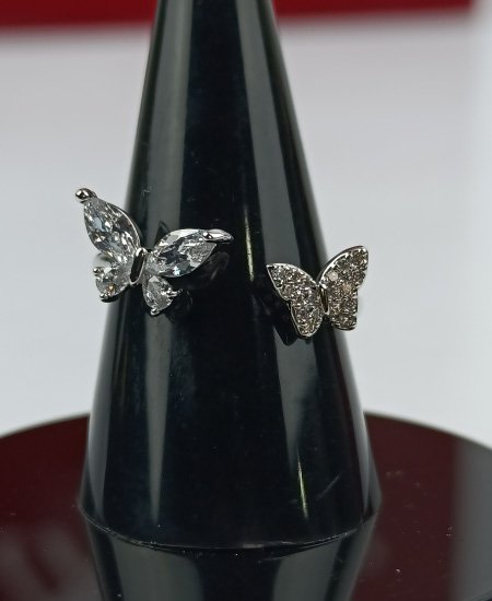 Jewelry Cartier Butterfly Ring Chandi 925