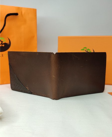 Crazy Horse Vintage Leather wallet V005 - Image 4