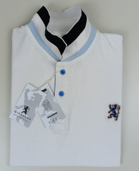 Giordano Polo Shirt Snow White