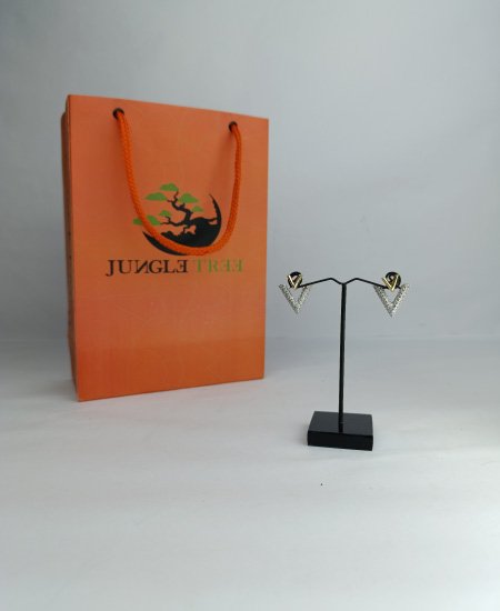 Jewelry Jungle Tree Ladies Ear Tops - Image 3