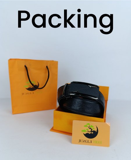 Jungle Tree Leather Auto lock Belt A-12 - Image 2