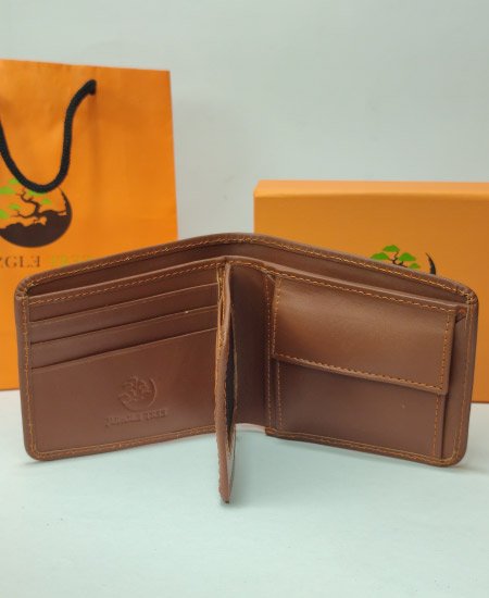 Jungle Tree Leather Wallet 008