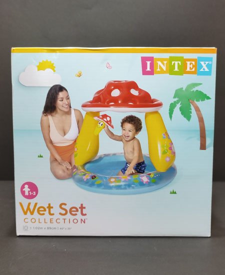 Kids Mushroom Pool 40"X35"