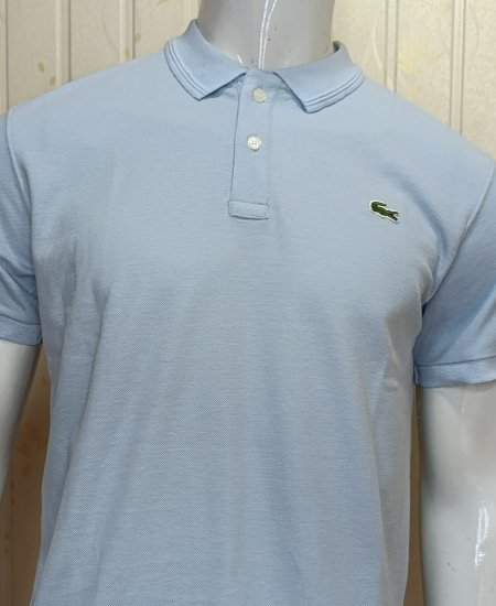 Lacoste Polo Shirts Sky Blue