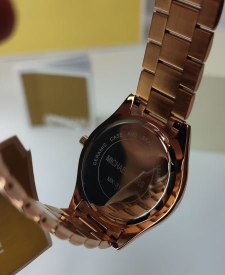Michael Kors MK Watch MK3205 Rose Gold - Image 5