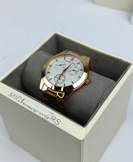 Michael Kors White Ladies Watch MK3205 - Image 4