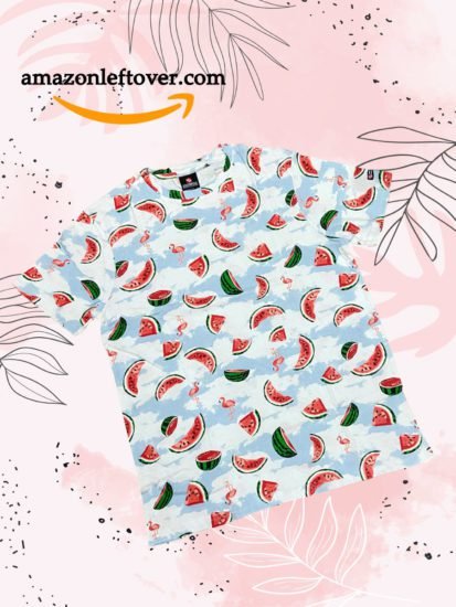 Women Watermelon Blue T-Shirt