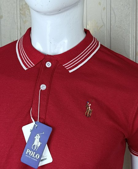Polo Ralph Lauren Red Polo Shirts