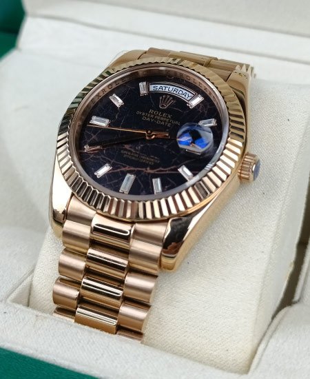 Rolex Eisenkiesel Everose gold Dial 228235