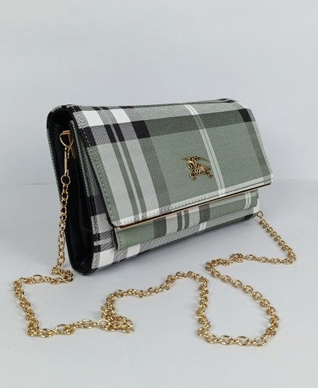 Burberry Green Ladies Hand Carry
