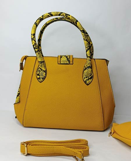 CD handbags 3Pc Mustard - Image 4