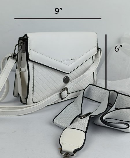 Charles and Keith Handbags White - Image 2