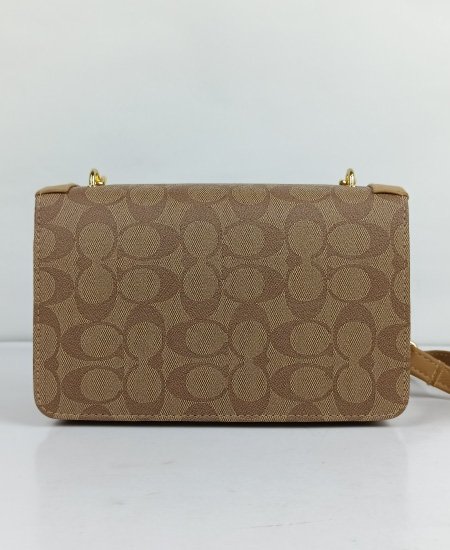 Coach Handbag Chocolate Brown - Image 5