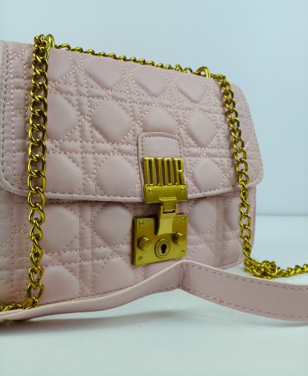 DIOR Coffee Pink Handbag