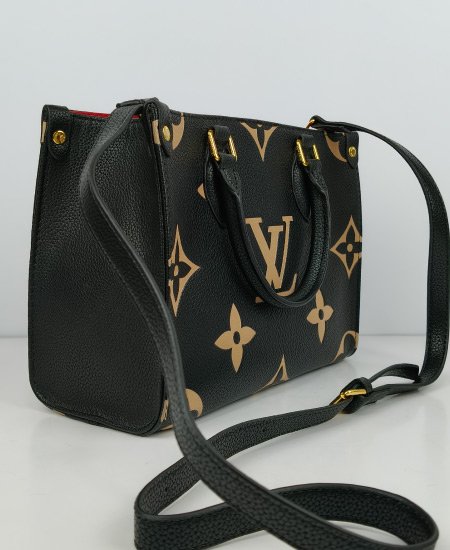 LV Mini Tote Handbag Black