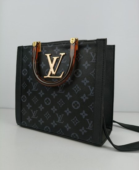 LV Tote Handbag Black 009