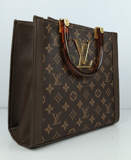 LV Tote Handbag Brown 009