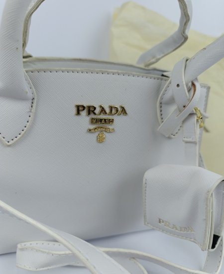 1.1 Prada Handbag White