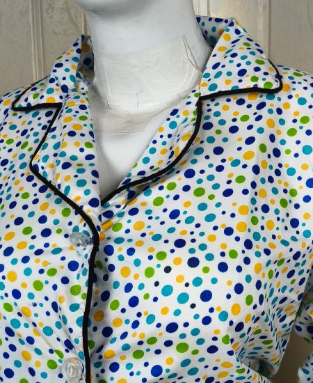 Multi Polka Dots Night Suit Zara Women's