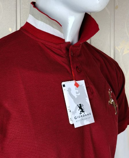 Napoleon Polo Shirt Mehroon - Image 4