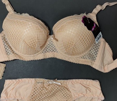 2-PC Sushiyi Skin Bra 34
