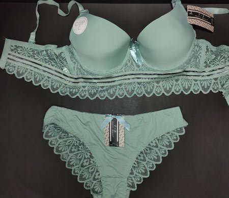 2pc Bra Green Felicity 46 - Image 2