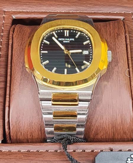 PATEK PHILIPPE watch Nautilus 3800-001 Two-Tone Men's Watch