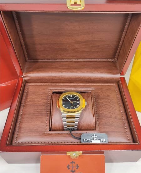 PATEK PHILIPPE watch Nautilus 3800-001 Two-Tone Men's Watch - Image 8