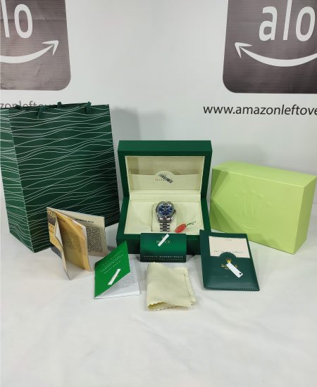 Rolex watch Day-Date Men's Watch White Gold Blue Dial 228239 - Image 2