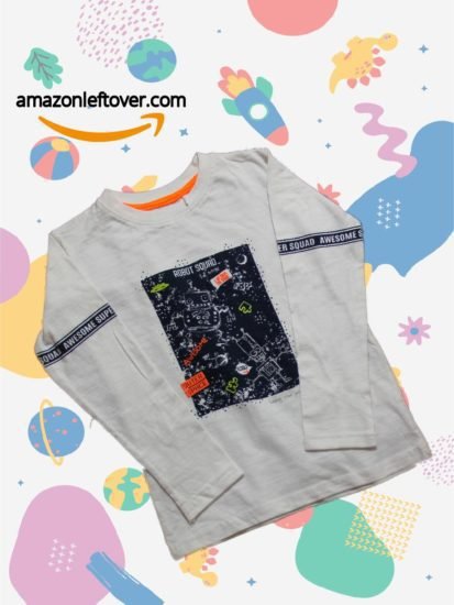 Kids Boys T-Shirt Robot