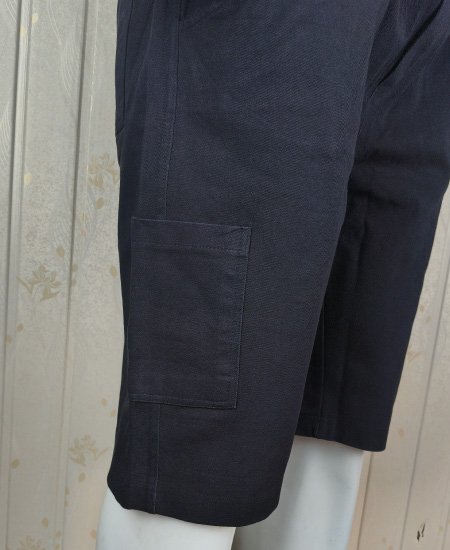 Black Cotton Cargo Shorts Zara Men's - Image 6