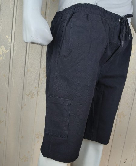 Black Cotton Cargo Shorts Zara Men's - Image 2