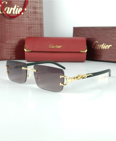 Cartier Sunglasses Black Air CRT-113