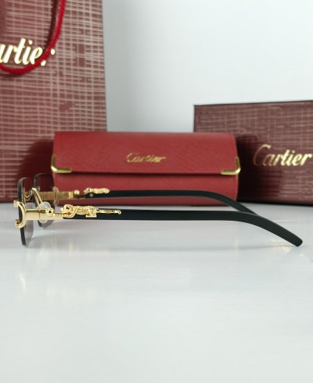 Cartier Sunglasses Black Air CRT-113 - Image 4