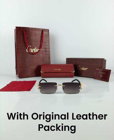 Cartier Sunglasses Black Air CRT-113 - Image 2