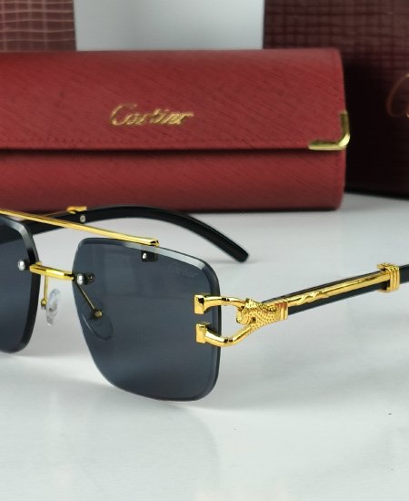 Cartier Sunglasses Black CRT241