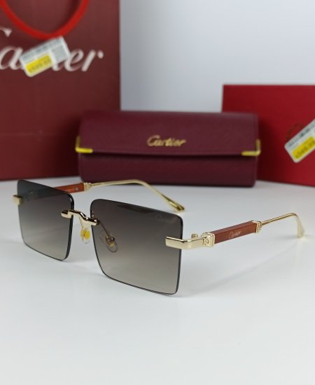 Cartier Sunglasses Rectangular CRT103