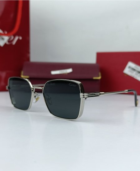 Cartier Sunglasses Vintage Silver CRT37