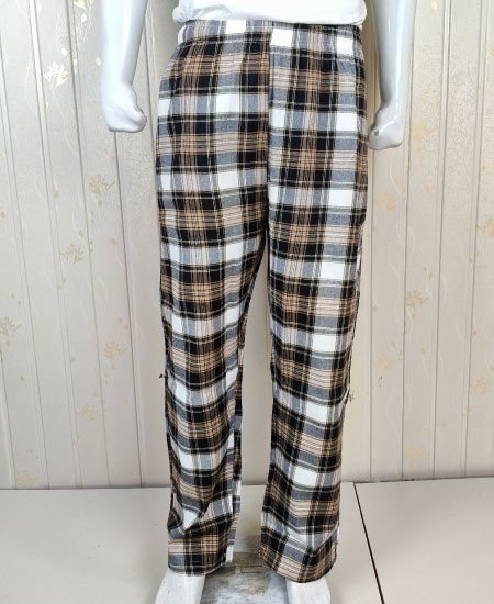 Cotton Trouser Multi Brown Zara Men's