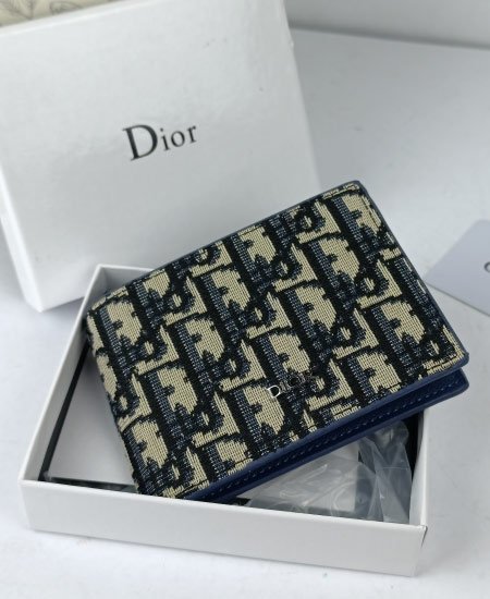 Dior Men's Wallet Blue