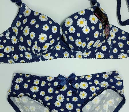 Flora 2PC Bra Royal Blue 32